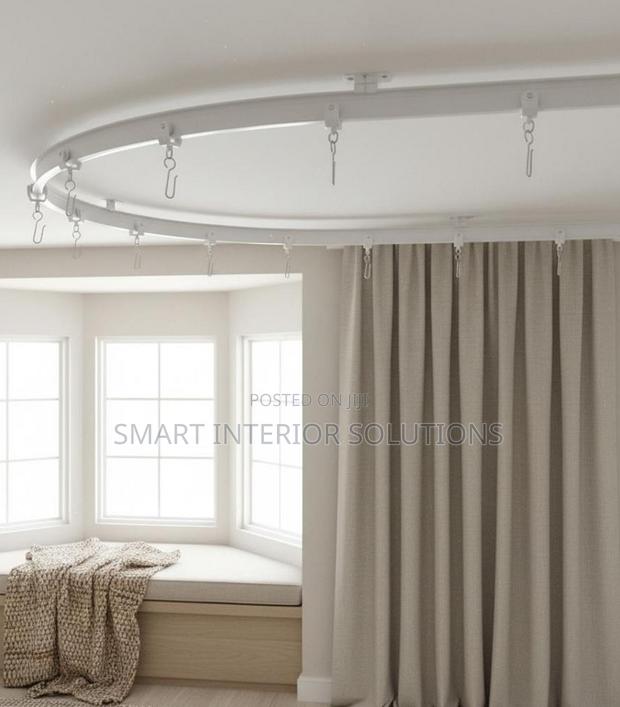 Stable Bendable Curtain Rail - thumbnail 2