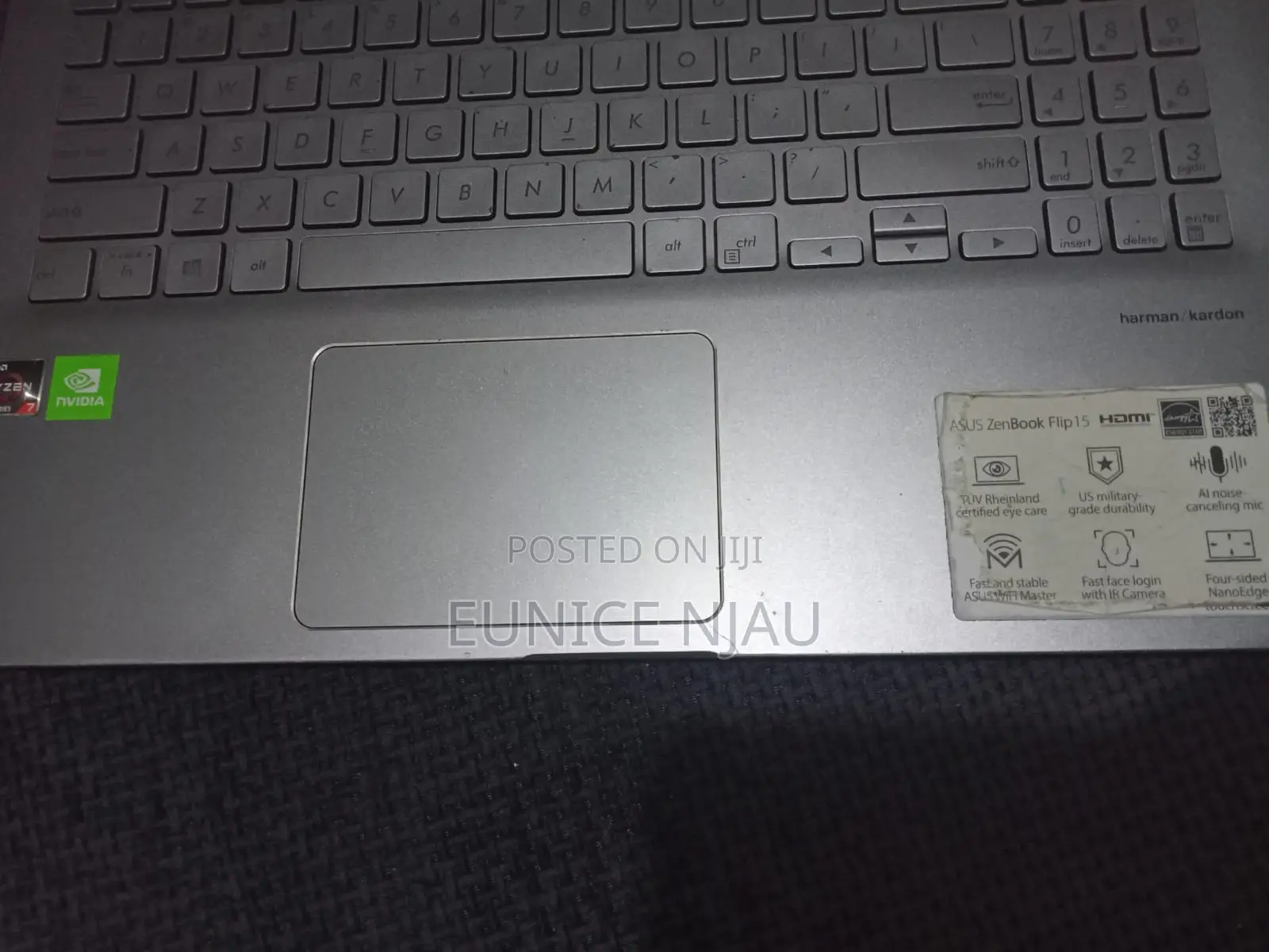 Laptop Asus 8GB AMD Ryzen 7 SSD 250GB