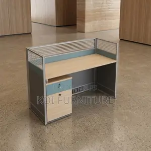 Workstation; One-User Blue Ergonomic Workstations