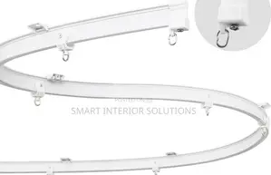 Seamless Bendable Curtain Rails