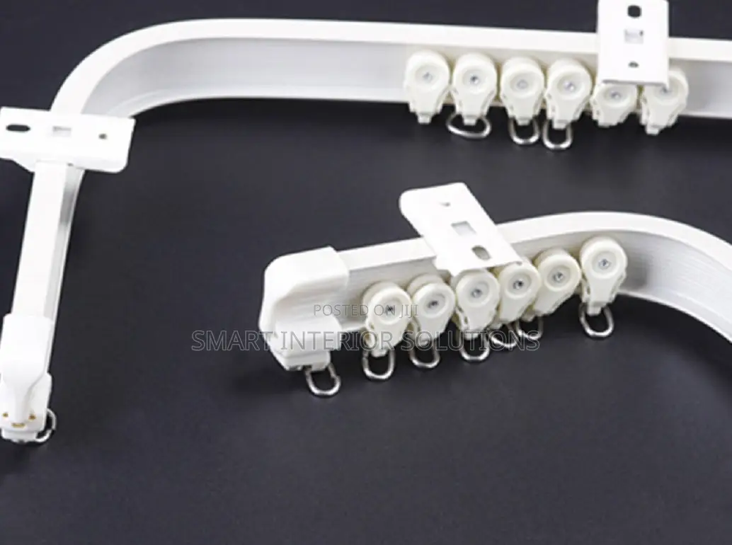 Bendable Rail Curtains, Pus Accessories