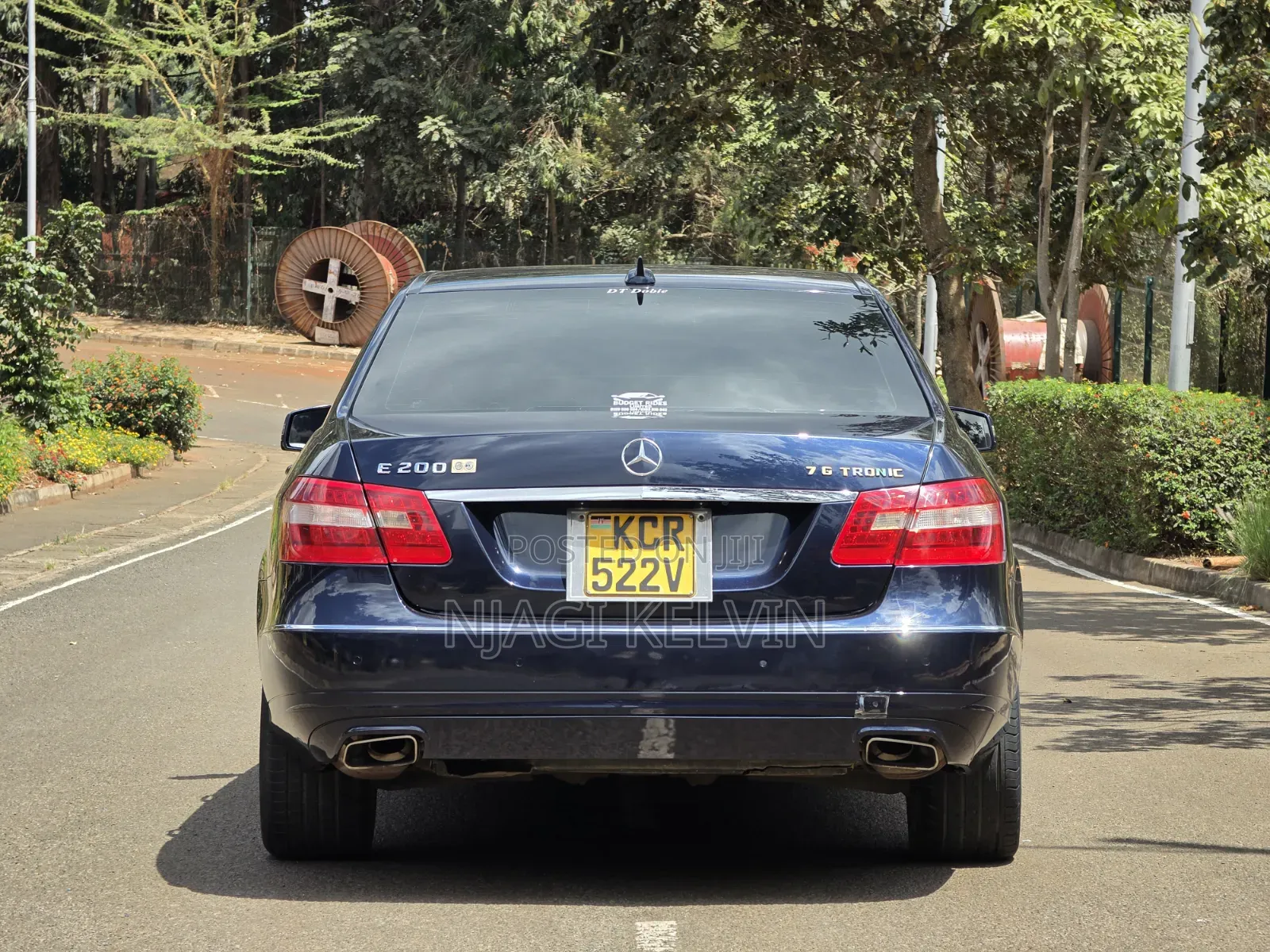 Mercedes-Benz E200 2012 Blue