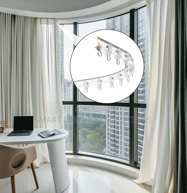 Non-Breakable Bendable Curtain Rails