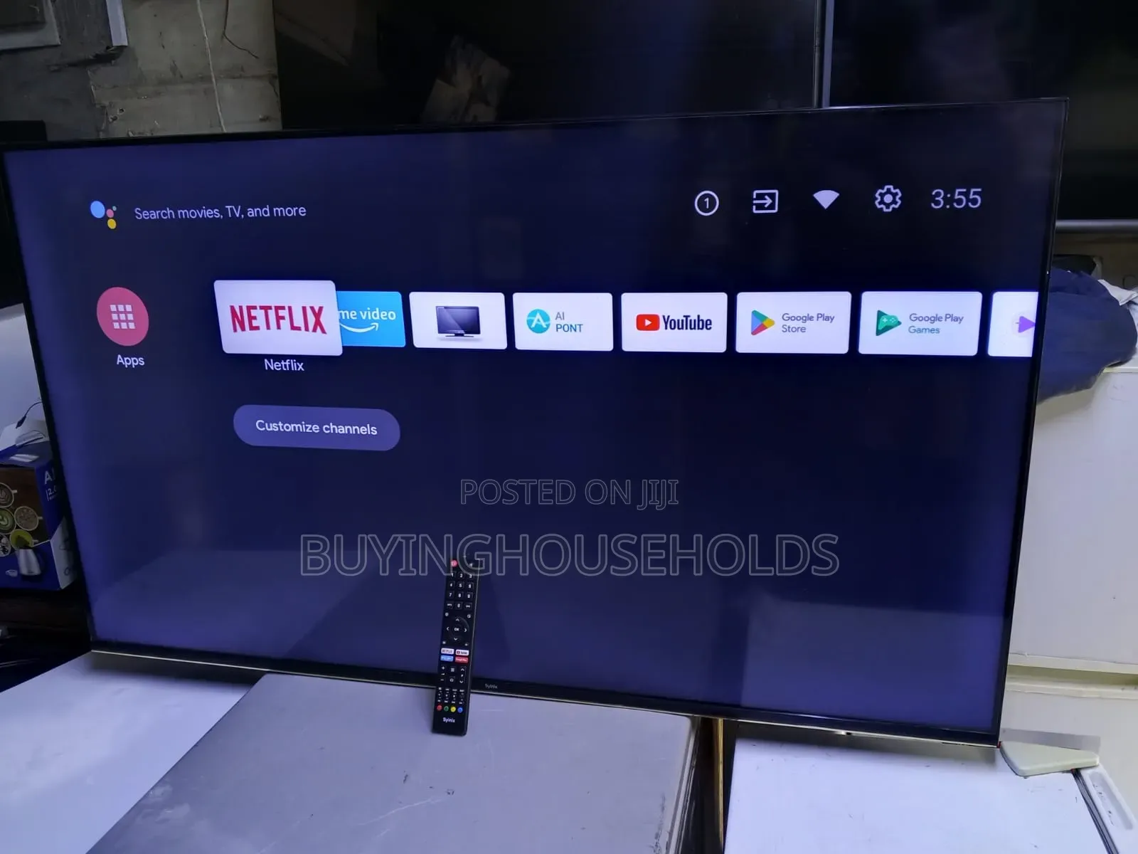 Syinix 55" Android TV 4K UHD