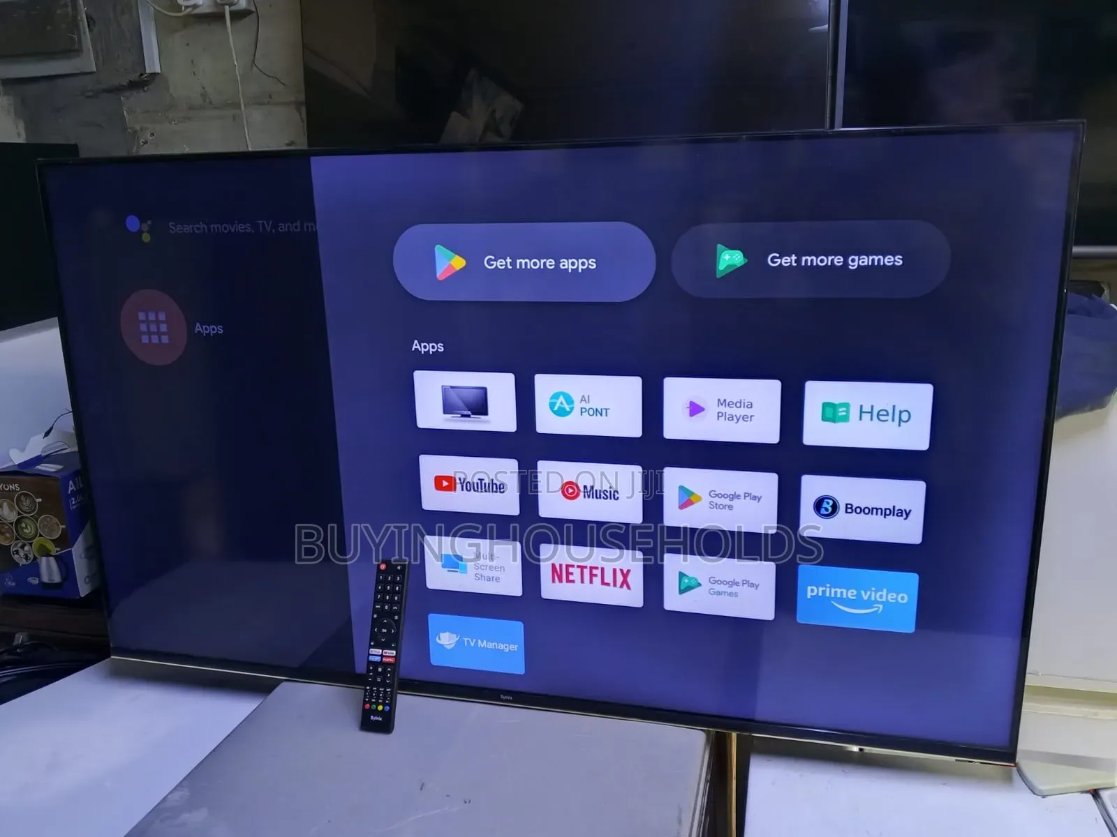 Syinix 55" Android TV 4K UHD