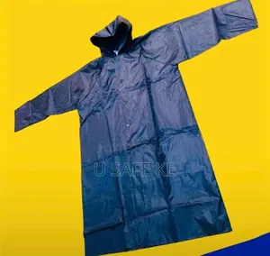 Navy Blue Raincoat