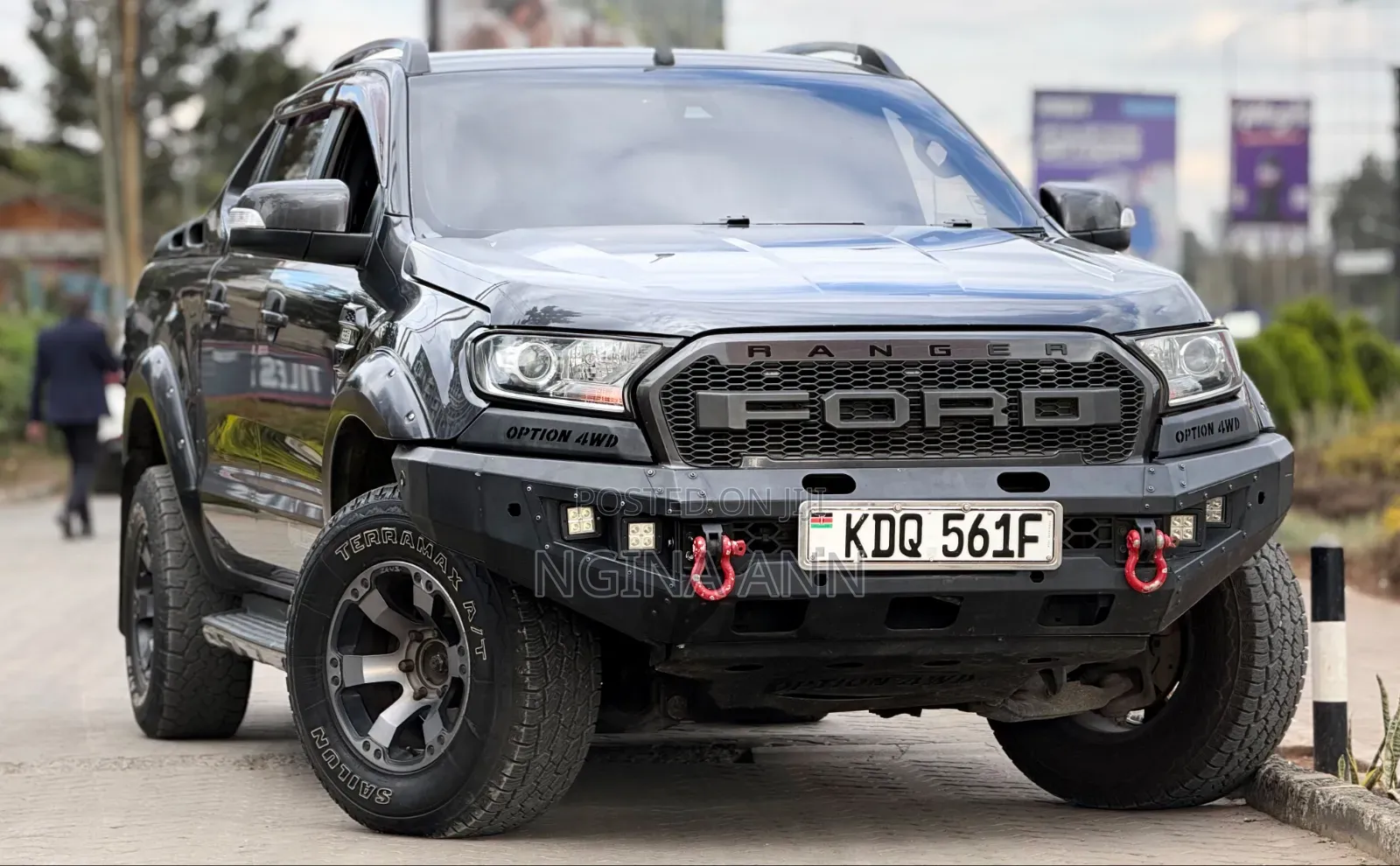 Ford Ranger Wildtrak 2017 Gray