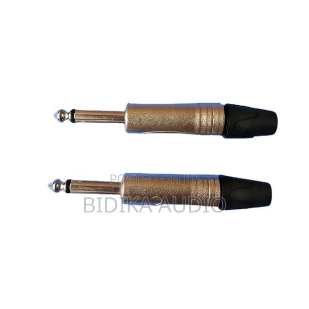 1/4" 6.35mm TS Mono Jack Audio Connector - main view