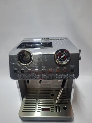 3 in 1 Semi-Automatic Espresso Machine With Built in Grinder