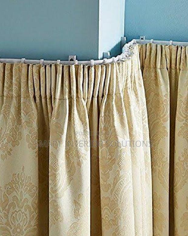 Silent PVC Bendable Curtain Rail - thumbnail 2