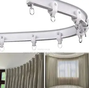 Flexible PVC White Rails