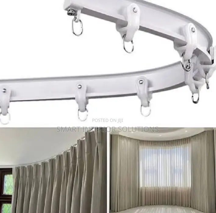 Flexible PVC White Rails