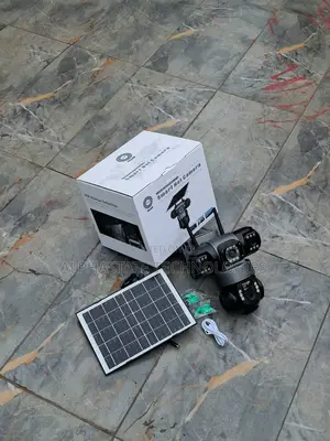 V380 Explore 4G Solar Powered Triple Lens CCTV Camera