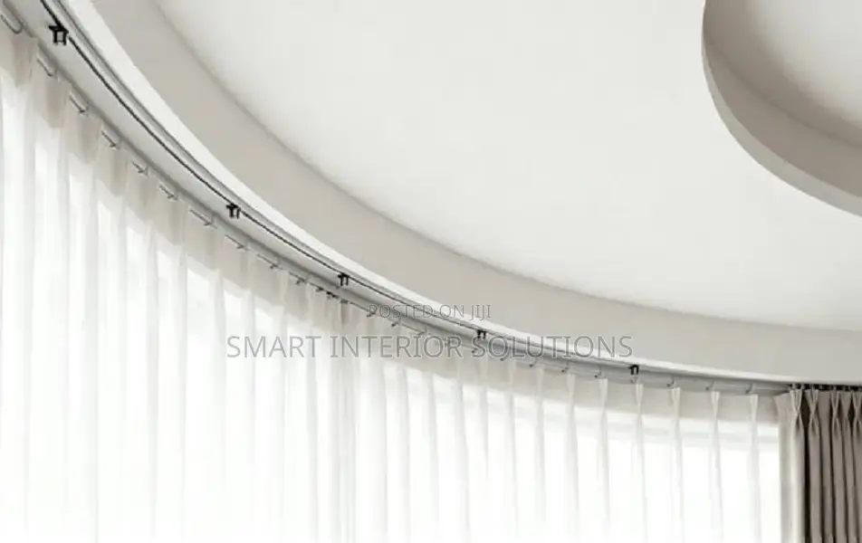 Office Bendable Curtain Rails