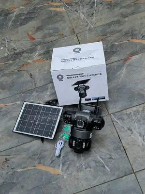 Triple Lens 4G Solar CCTV Camera With Night Vision