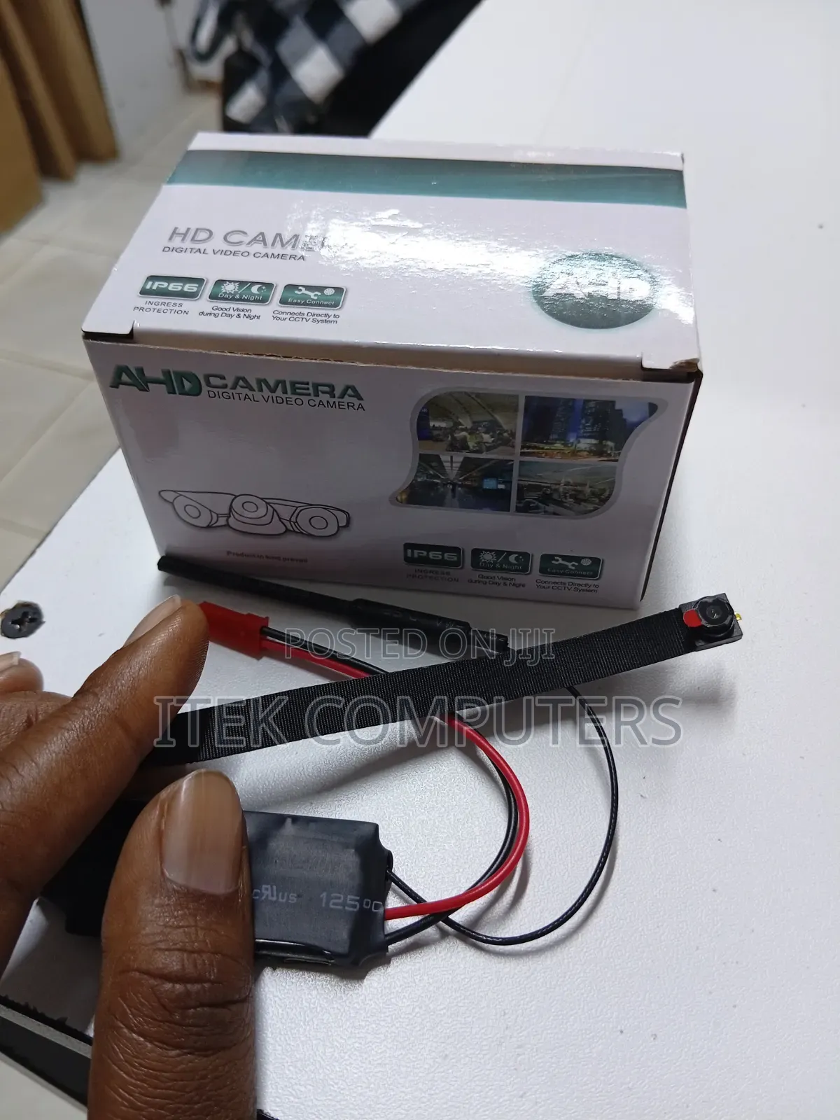 Small Pinhole Camera for Authorized Indoor Asset Protection