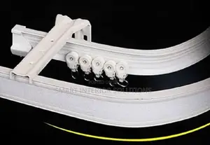 Easy-Install Bendable Curtain Track