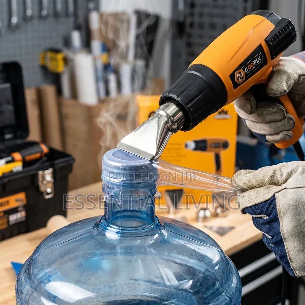 Coofix 2000W Heat Gun Shrink Wrap Machine for Water Refilling Stations