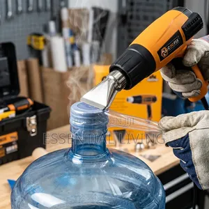 Coofix 2000W Heat Gun Shrink Wrap Machine for Water Refilling Stations