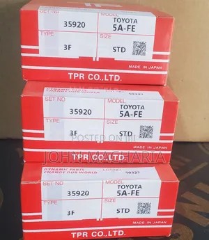 (5AFE) Piston Rings for Toyota Corolla (Ae100, Ae110, Ae91) Carina