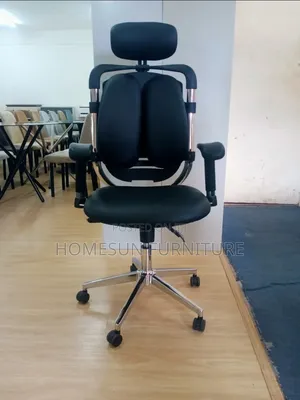 Ergonomic Office Chair With Headrest and Lumbar Support