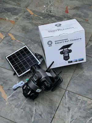 V380 4G Smart CCTV Camera With Solar Charging System