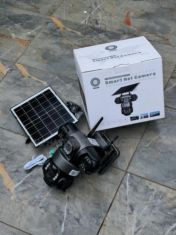 V380 4G Smart CCTV Camera With Solar Charging System - main view