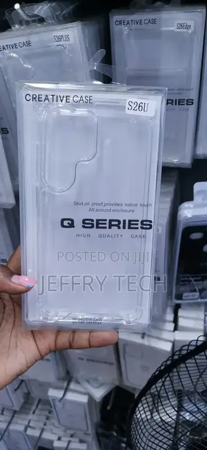 Q Series Crystal-Clear Transparent Case for Samsung Galaxy S26 Ultra