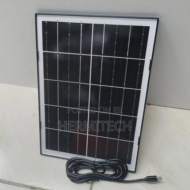 Space-Saving 8W Solar Panel for Outdoor CCTV Installation - thumbnail 2