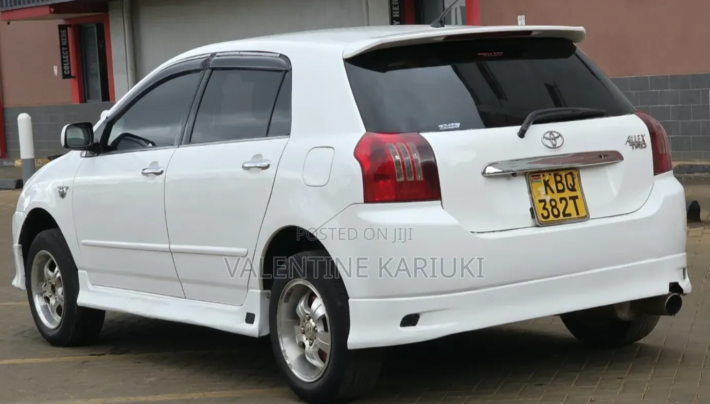 Toyota Allex 2004 White