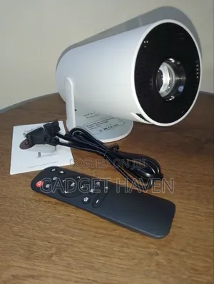 Hy300 Smart Mini Projector With Wi-Fi Connectivity