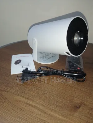 Hy300 Smart Mini Projector With Wi-Fi Connectivity ,Portable Projector