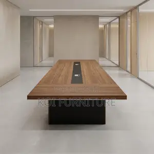 Boardroom Table; 3 Meters Confrence Office Boardroom Table