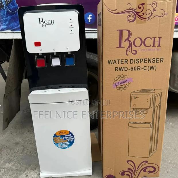 Roch 3 Taps Water Dispenser With Compressor - thumbnail 2