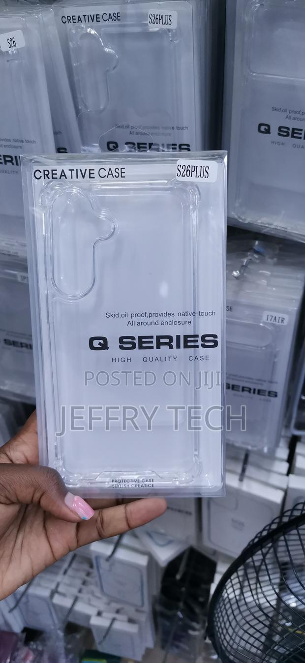 Q Series Creative Case Clear Phone Case for Samsung Galaxy S26 Plus - main view