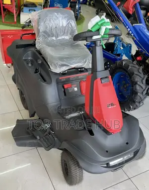 Loncin Petrol Ride on Lawn Mower 24 Inch Blade 9HP 224cc