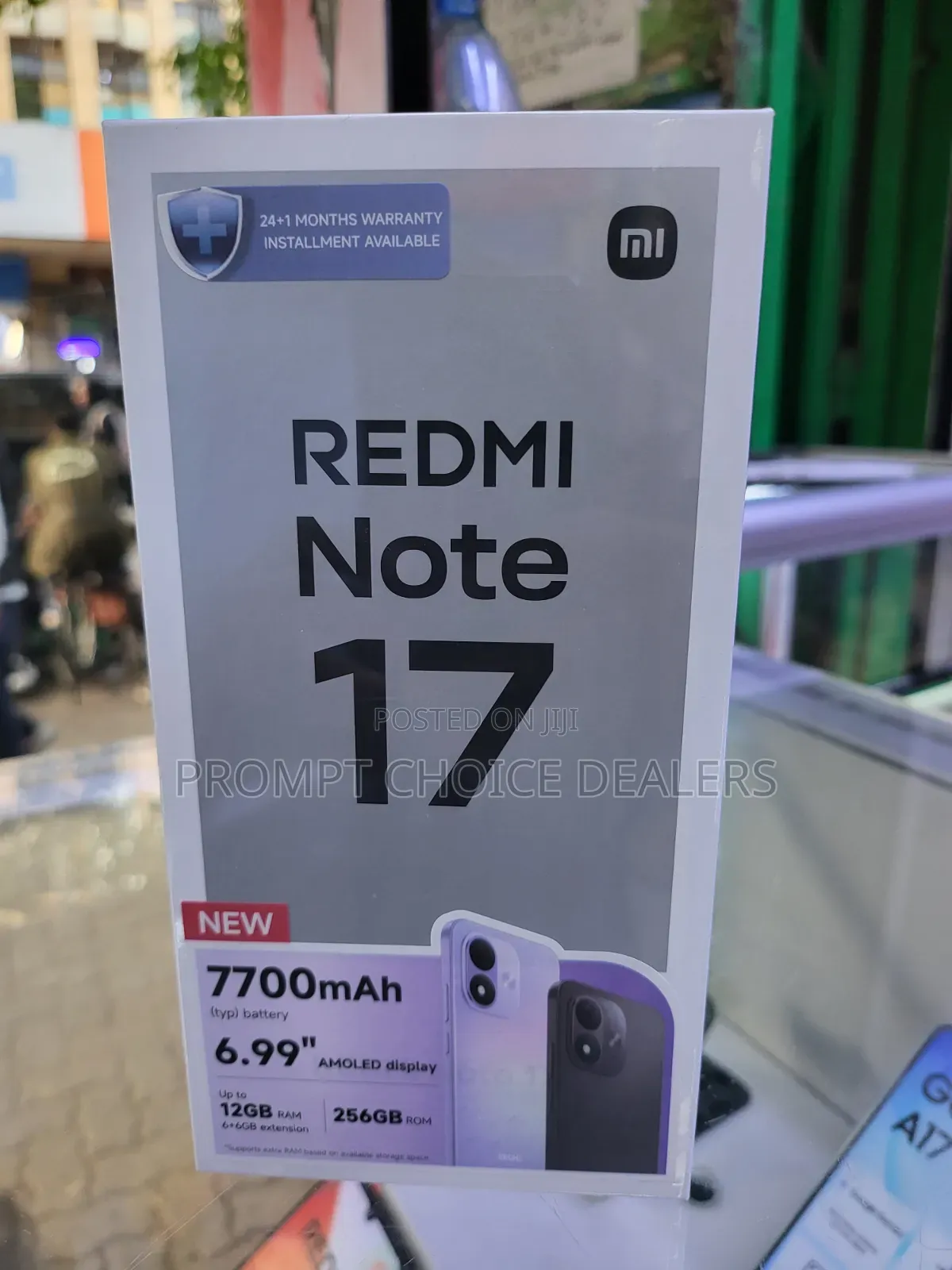 New Xiaomi Redmi Note 17 256 GB Black