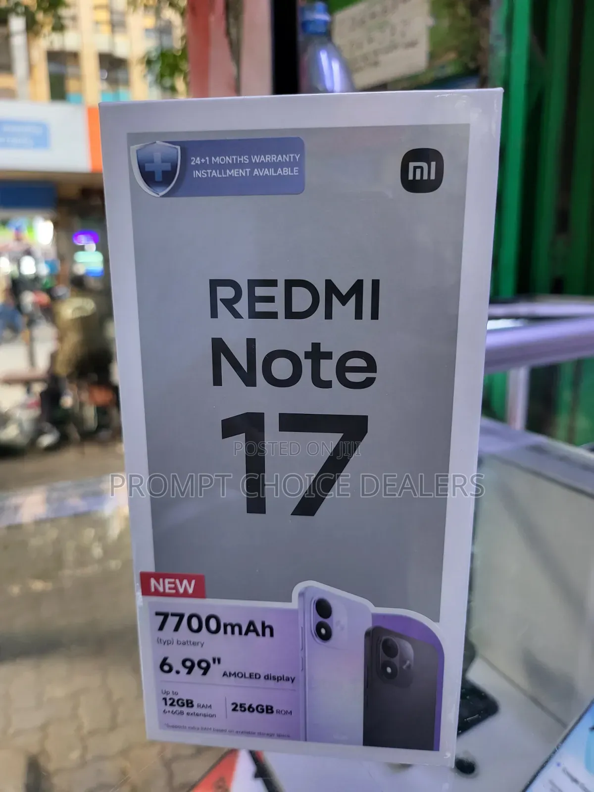 New Xiaomi Redmi Note 17 256 GB Black