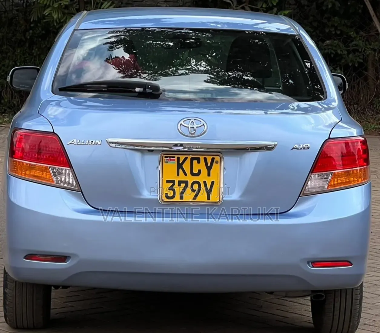 Toyota Allion 2012 Blue