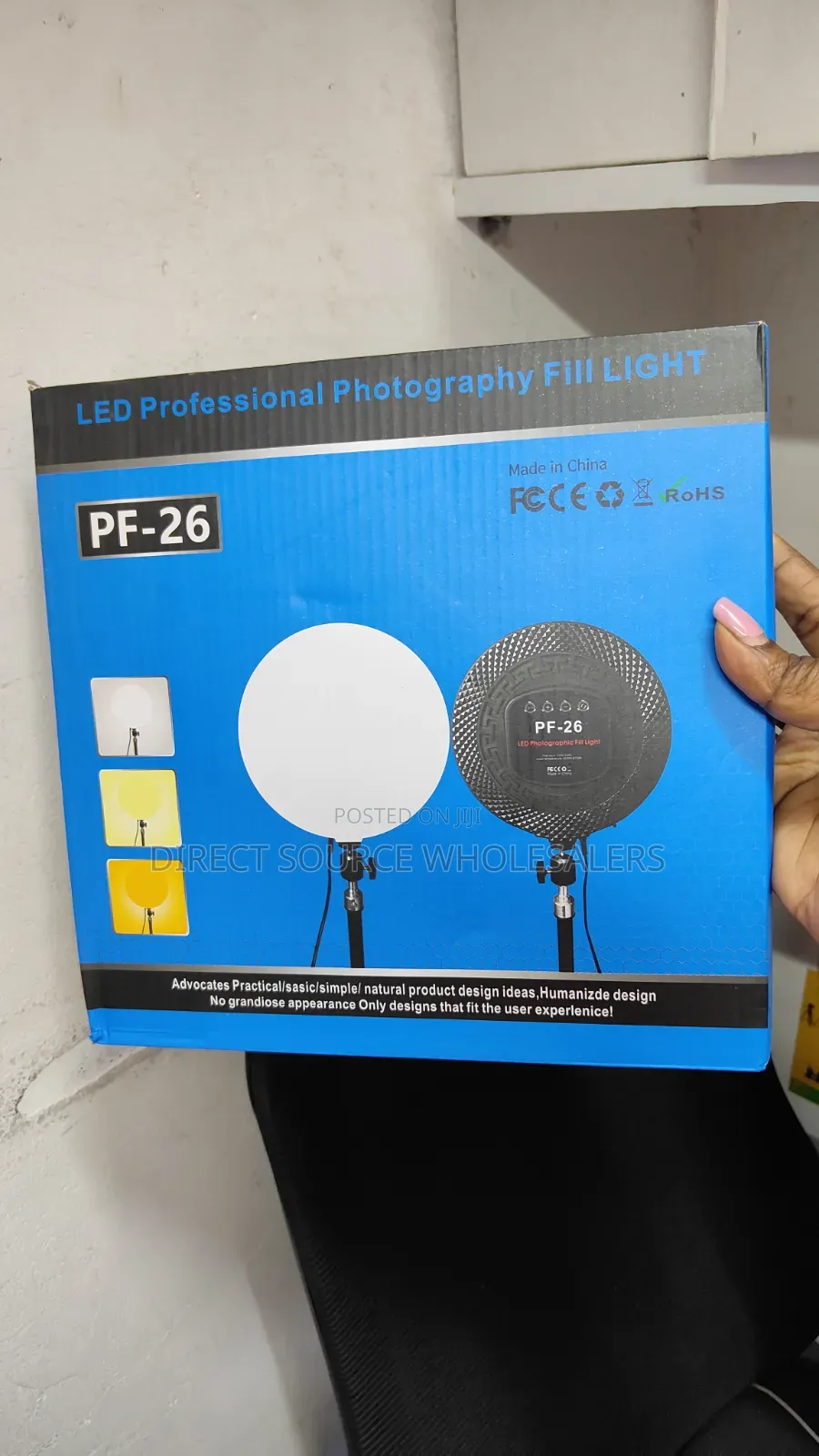 PF- 26 Circular Ring Light With a Tripod Stand
