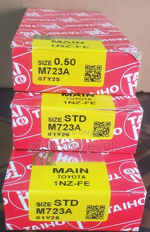 (1NZ -FE) Main Bearing for Toyota Probox, Vitz, Belta & Ractis