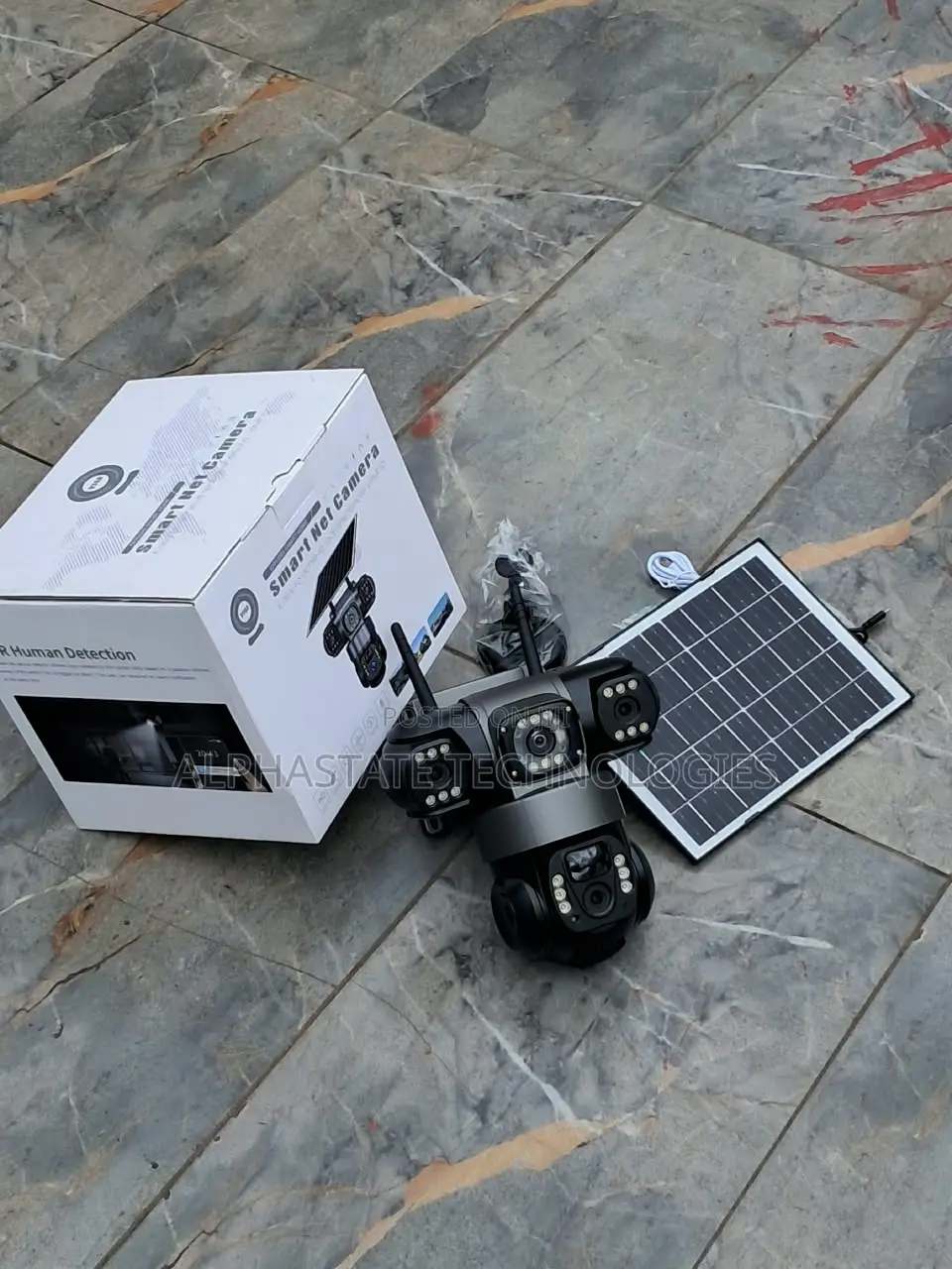 Wireless WiFi Solar Security Camera for Home and Business