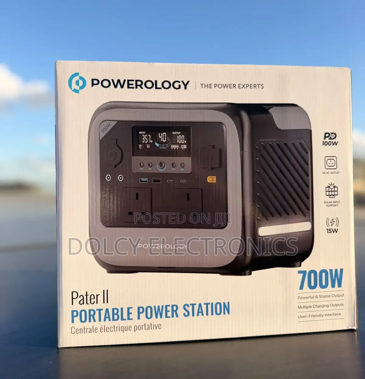 Powerology Pater 2 Portable Power Station 700W