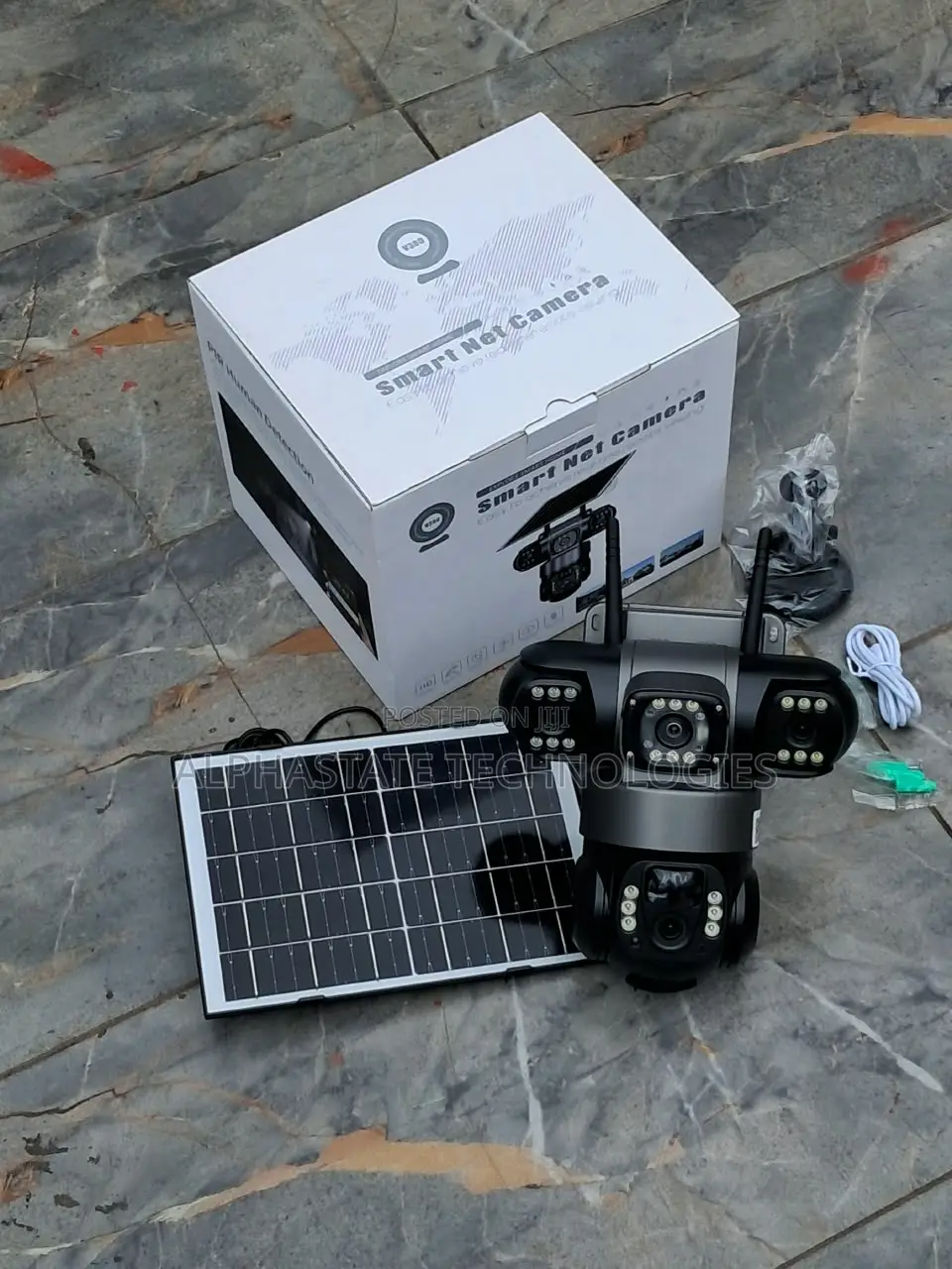V380 Explore Smart Home Solar CCTV Camera With Night Vision
