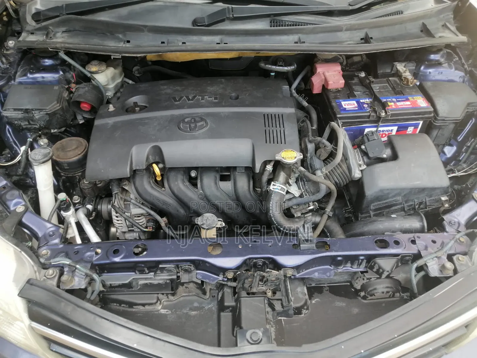 Toyota Corolla Fielder 2013 Blue