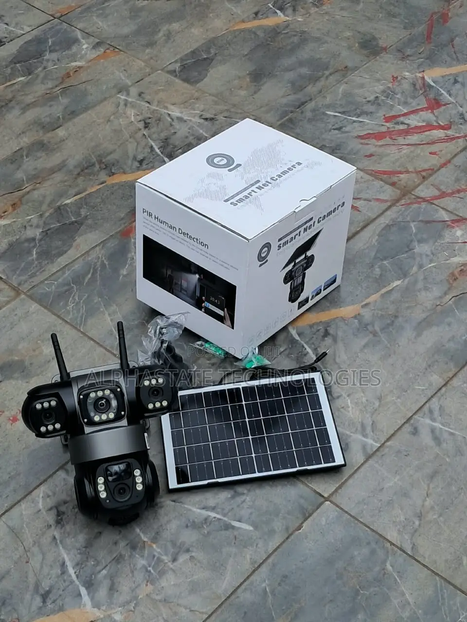 Wireless Solar CCTV Camera With Pan Tilt Zoom Function