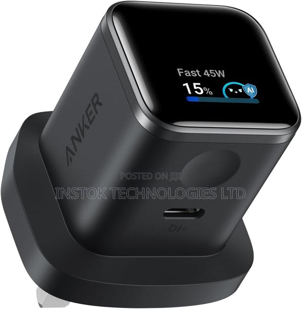Anker Nano Smart Display 45W Foldable USB-C Charger - main view