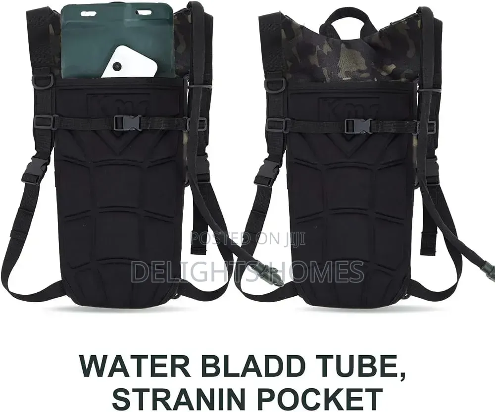 Tactical Hydration Backpack With Water Bladder-Rem