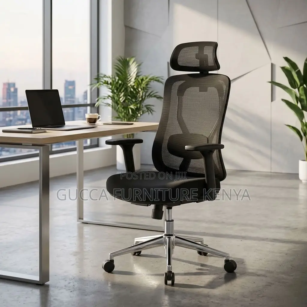 Executive High Back Chair With Lumber Support