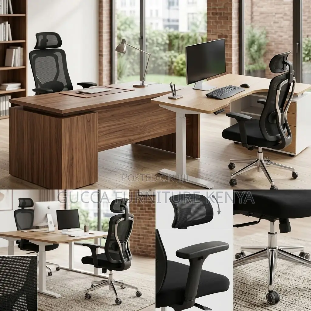 Executive High Back Chair With Lumber Support